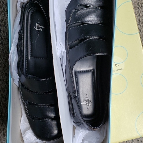 LIFESTRIDE Shoes DAZE BLACK BELFAST sz 7.5M in box - Picture 3 of 8